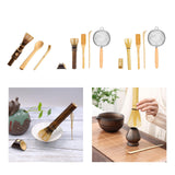Maxbell Matcha Whisk Set for Beginners Ceremony Accessories Mixer Brush Matcha Tools Dark 3pcs set