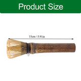 Maxbell Matcha Whisk Set for Beginners Ceremony Accessories Mixer Brush Matcha Tools Dark 4pcs set