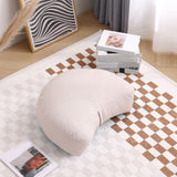 Maxbell Floor Pillow Decoration Meditation Seat Pad for Living Room Office Work Room White