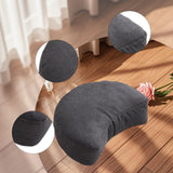 Maxbell Floor Pillow Decoration Meditation Seat Pad for Living Room Office Work Room Dark Gray