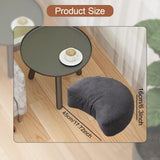 Maxbell Floor Pillow Decoration Meditation Seat Pad for Living Room Office Work Room Dark Gray