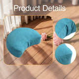 Maxbell Floor Pillow Decoration Meditation Seat Pad for Living Room Office Work Room Blue