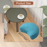 Maxbell Floor Pillow Decoration Meditation Seat Pad for Living Room Office Work Room Blue