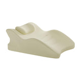 Maxbell Wedge Pillow Versatile Cushion Soft Face Down Pillow for Back Abdomen Office Beige