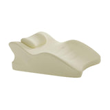 Maxbell Wedge Pillow Versatile Cushion Soft Face Down Pillow for Back Abdomen Office Beige
