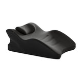 Maxbell Wedge Pillow Versatile Cushion Soft Face Down Pillow for Back Abdomen Office Black