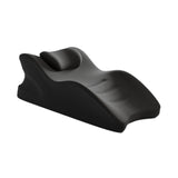 Maxbell Wedge Pillow Versatile Cushion Soft Face Down Pillow for Back Abdomen Office Black