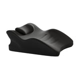 Maxbell Wedge Pillow Versatile Cushion Soft Face Down Pillow for Back Abdomen Office Black