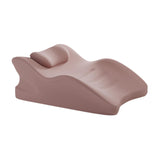 Maxbell Wedge Pillow Versatile Cushion Soft Face Down Pillow for Back Abdomen Office Pink