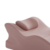 Maxbell Wedge Pillow Versatile Cushion Soft Face Down Pillow for Back Abdomen Office Pink