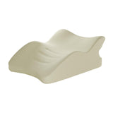 Maxbell Wedge Pillow Leg Position Pillows Soft Face Down Pillow for Waist Home Back Beige