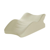 Maxbell Wedge Pillow Leg Position Pillows Soft Face Down Pillow for Waist Home Back Beige