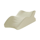 Maxbell Wedge Pillow Leg Position Pillows Soft Face Down Pillow for Waist Home Back Beige
