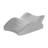 Maxbell Wedge Pillow Leg Position Pillows Soft Face Down Pillow for Waist Home Back Gray