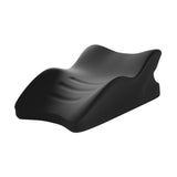 Maxbell Wedge Pillow Leg Position Pillows Soft Face Down Pillow for Waist Home Back Black