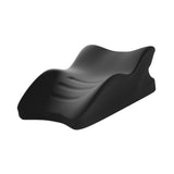 Maxbell Wedge Pillow Leg Position Pillows Soft Face Down Pillow for Waist Home Back Black