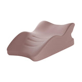 Maxbell Wedge Pillow Leg Position Pillows Soft Face Down Pillow for Waist Home Back Pink