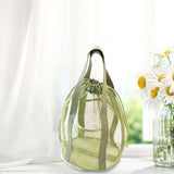 Maxbell Mesh Shower Tote Bag Convenient Portable for Camping Accessories Beach Green