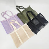 Maxbell Mesh Shower Tote Bag Basket Bath Organizer for Swimming Bathroom Beach Green