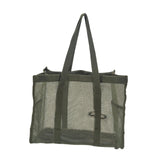 Maxbell Mesh Shower Tote Bag Basket Bath Organizer for Swimming Bathroom Beach Green