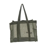 Maxbell Mesh Shower Tote Bag Basket Bath Organizer for Swimming Bathroom Beach Green