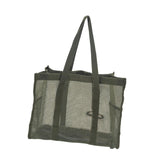 Maxbell Mesh Shower Tote Bag Basket Bath Organizer for Swimming Bathroom Beach Green