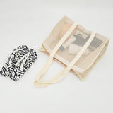 Maxbell Mesh Shower Tote Bag Basket Bath Organizer for Swimming Bathroom Beach White