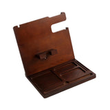 Maxbell Wood Phone Docking Station Desk or NightStand Organizer for Desktop Tea Room