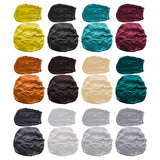 Maxbell Office Chair Seat Cover 2 Piece Protective Oilproof Computer Chair Slipcover yellow green