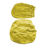Maxbell Office Chair Seat Cover 2 Piece Protective Oilproof Computer Chair Slipcover yellow green