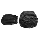 Maxbell Office Chair Seat Cover 2 Piece Protective Oilproof Computer Chair Slipcover black