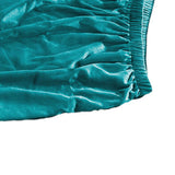 Maxbell Office Chair Seat Cover 2 Piece Protective Oilproof Computer Chair Slipcover lake blue