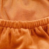 Maxbell Office Chair Seat Cover 2 Piece Protective Oilproof Computer Chair Slipcover orange