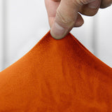 Maxbell Office Chair Seat Cover 2 Piece Protective Oilproof Computer Chair Slipcover orange