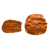Maxbell Office Chair Seat Cover 2 Piece Protective Oilproof Computer Chair Slipcover orange