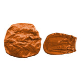 Maxbell Office Chair Seat Cover 2 Piece Protective Oilproof Computer Chair Slipcover orange