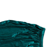 Maxbell Office Chair Seat Cover 2 Piece Protective Oilproof Computer Chair Slipcover dark green