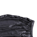 Maxbell Office Chair Seat Cover 2 Piece Protective Oilproof Computer Chair Slipcover dark gray