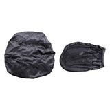Maxbell Office Chair Seat Cover 2 Piece Protective Oilproof Computer Chair Slipcover dark gray