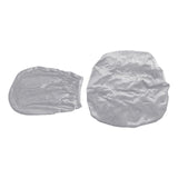 Maxbell Office Chair Seat Cover 2 Piece Protective Oilproof Computer Chair Slipcover gray