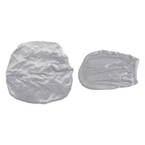 Maxbell Office Chair Seat Cover 2 Piece Protective Oilproof Computer Chair Slipcover gray