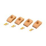 Maxbell 4x Tapestry Hangers Art Decoration Rugs Wooden Carpet Quilt Hangers for Wall