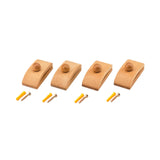 Maxbell 4x Tapestry Hangers Art Decoration Rugs Wooden Carpet Quilt Hangers for Wall