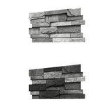 Maxbell 48x Vintage Brick Faux Textured Self Adhesive Wallpaper for Bedroom Basement A