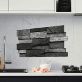 Maxbell 48x Vintage Brick Faux Textured Self Adhesive Wallpaper for Bedroom Basement B
