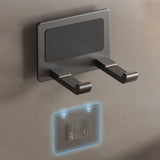 Maxbell Hair Dryer Holder Bathroom Blow Dryer Rack for Dormitories Salon Shower Room