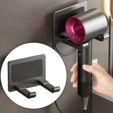 Maxbell Hair Dryer Holder Bathroom Blow Dryer Rack for Dormitories Salon Shower Room