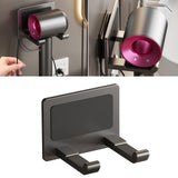 Maxbell Hair Dryer Holder Bathroom Blow Dryer Rack for Dormitories Salon Shower Room