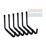 Maxbell 6 Pieces Garage Hooks Hangers Heavy Duty Tools Display for Canoe Indoor Bike