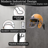 Maxbell Wall Mount Helmet Storage Rack for Bike Helmets Home Use Helmet Display Rack